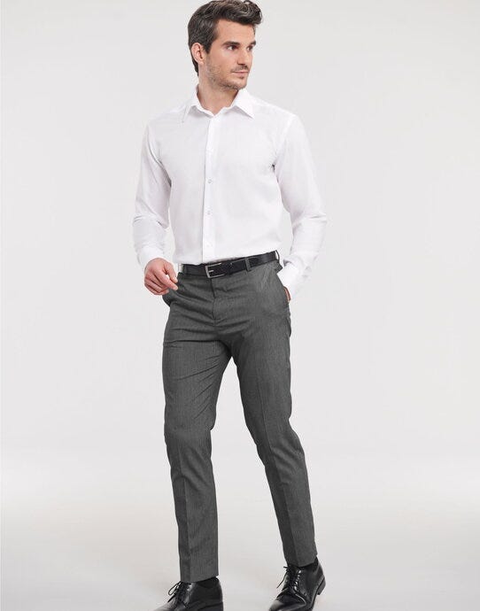 Russell Athletic Collection Russell Collection Men LS Tailor NonIron