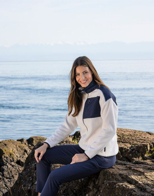 Cutter & Buck C&B Ladies Cascade Sherpa Fleece