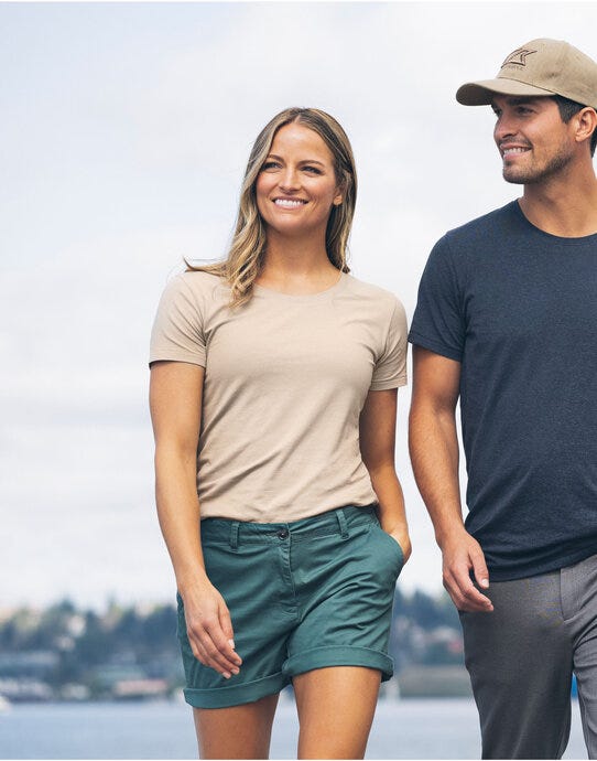 Cutter & Buck C&B Ladies Manzanita Roundneck T-Shirt