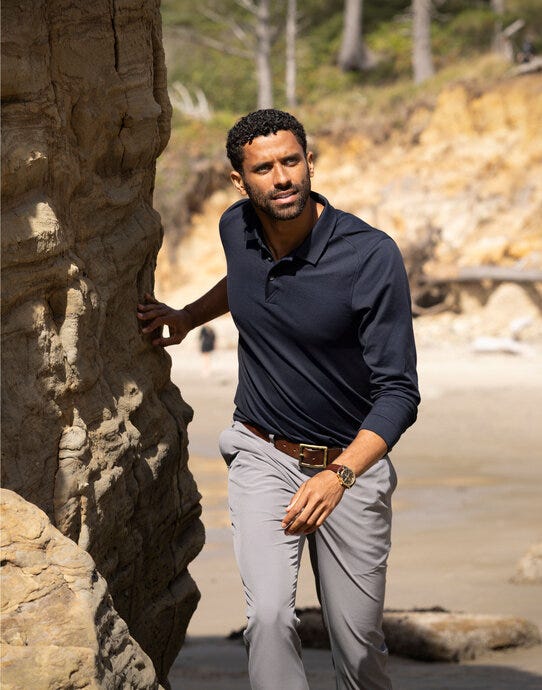 Cutter & Buck C&B Advantage Long Sleeve Polo