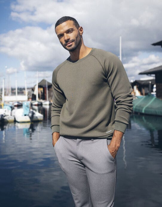 Cutter & Buck C&B Pemberton Crewneck Men