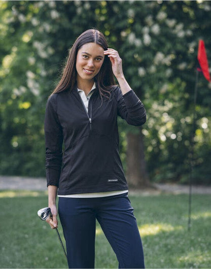 Cutter & Buck C&B Ladies Adapt Half Zip