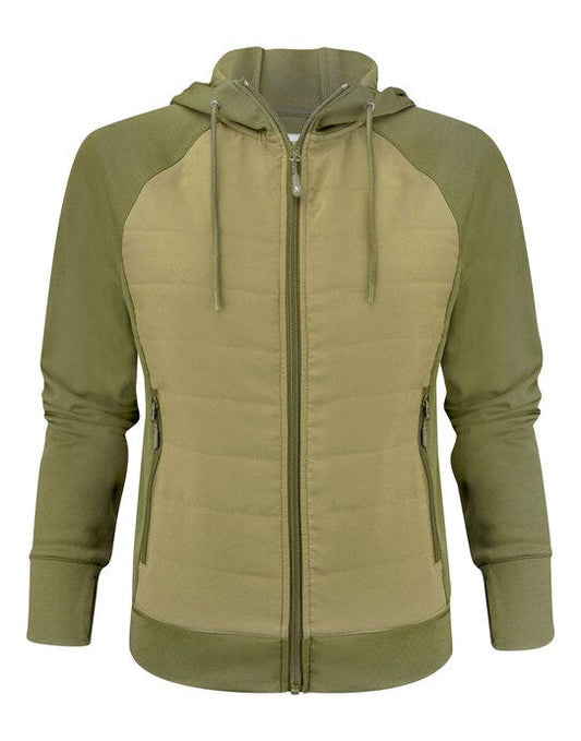 James Harvest Keyport Ladies Hood Sweat