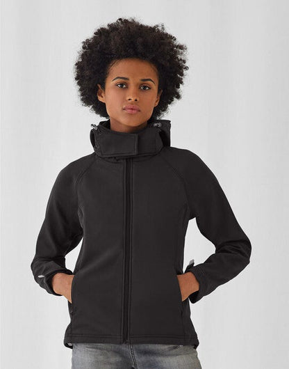 B&C Women's Hooded 3-Layer Softshell