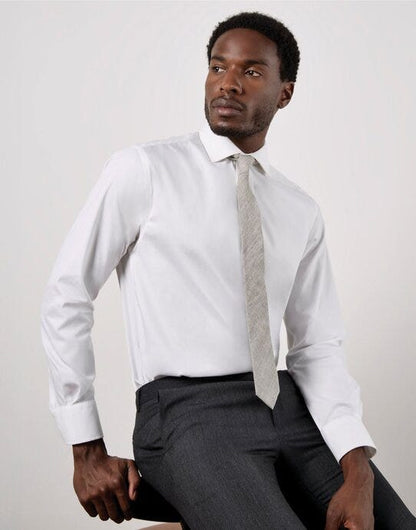 Kustom Kit Mens LS Premium Oxford Shirt