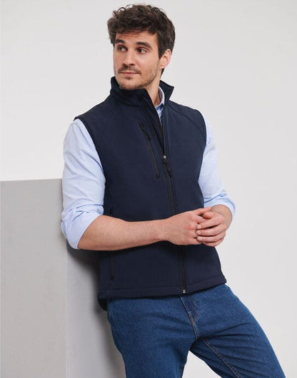Russell Athletic Russell Mens Softshell Gilet