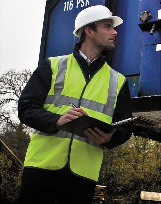 Result Safeguard Result Safe-Guard Hi Vis Vest