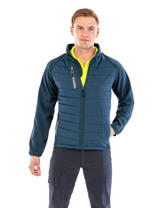 Result Recycled Result Black Compass Softshell Jacket