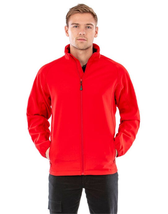 Result Recycled Mens Printable Softshell