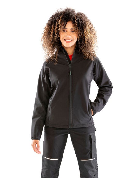 Result Recycled Result Ladies Recycled P'able Hood Shell