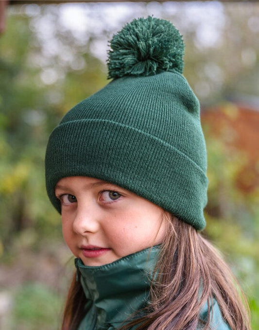 Result Winter Essentials Result Winter Junior Pom Pom Beanie