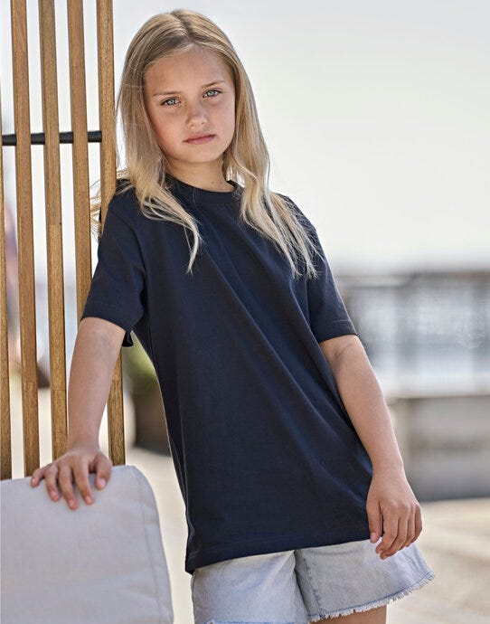 Tee Jays Unlabeled Tee Junior
