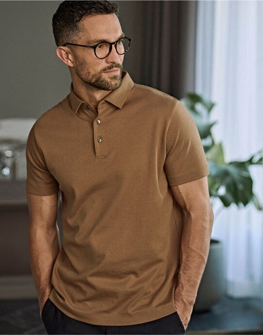 Tee Jays Mens Pima Cotton Polo
