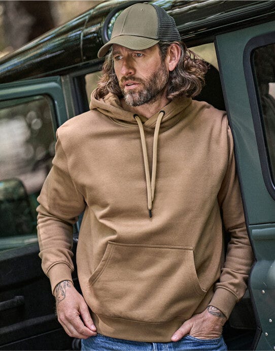 Tee Jays Mens Hooded Sweatshirt