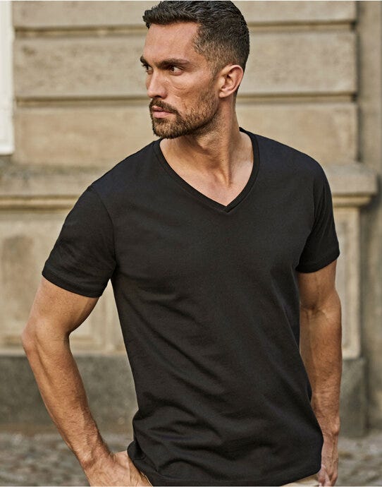 Tee Jays Fashion V-Neck Sof Tee