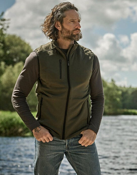 Tee Jays Mens Stretch Fleece Bodywarmer