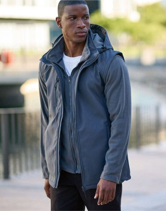 Regatta Professional Regatta Mens Earsmus 4-In-1 Softshell