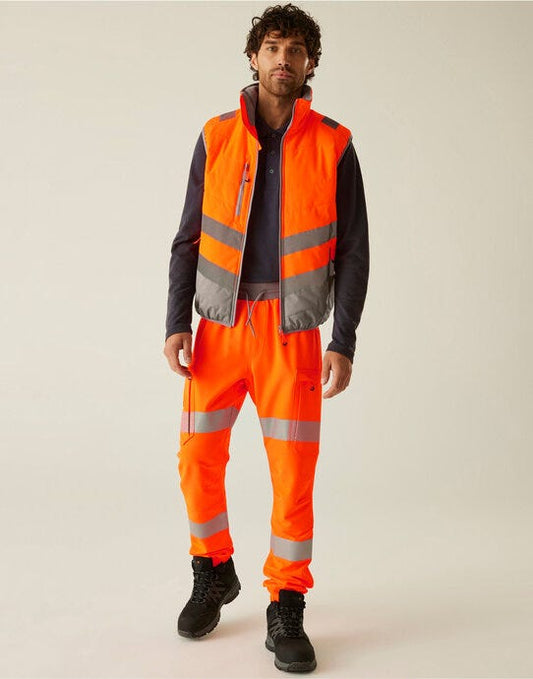 Regatta High Visibility Regatta Hi-Vis 2 Tone Thermal Baffle BW