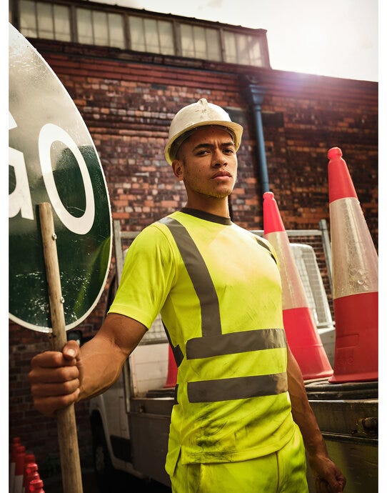 Regatta High Visibility Regatta Hi-Vis Pro Contract T-Shirt