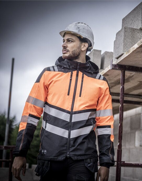 Regatta High Visibility Regatta Hi-Vis X-Pro Wproof Shell Jacket