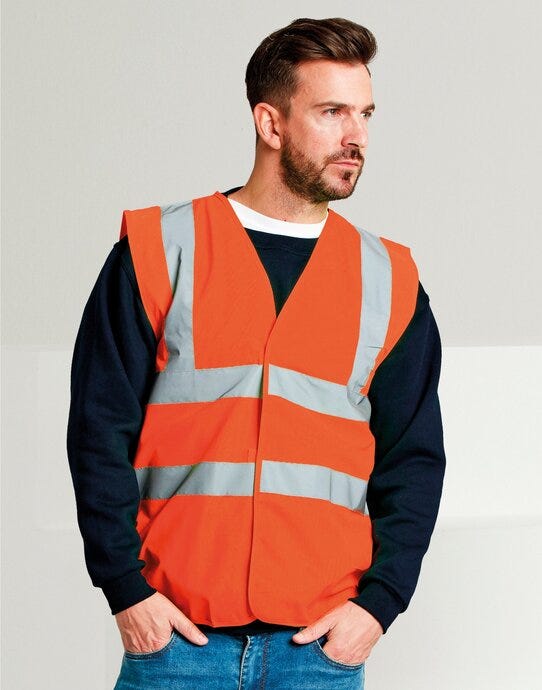 Ultimate Clothing Company UCC 4 Band Safety Waistcoat