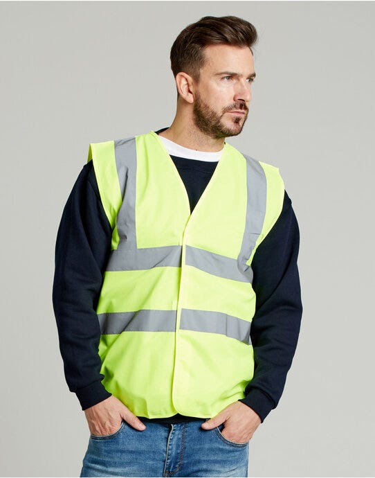 Ultimate Clothing Company UCC 4 Band Safety Waistcoat