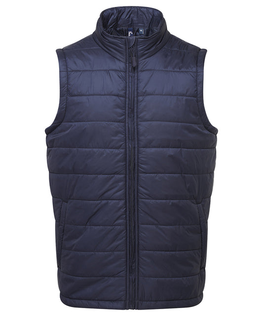 Recycled padded gilet