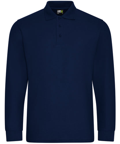 Pro long sleeve polo - Navy