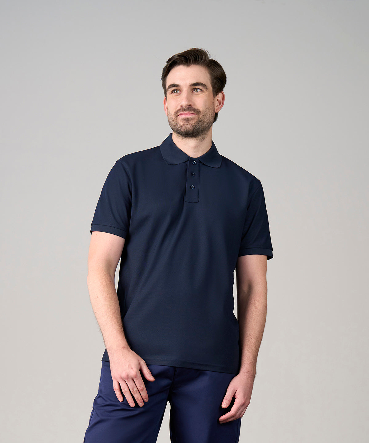 Pro wicking polo - White
