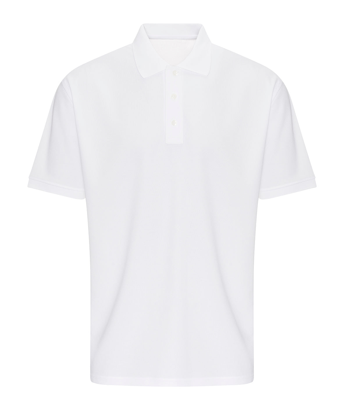 Pro wicking polo - White