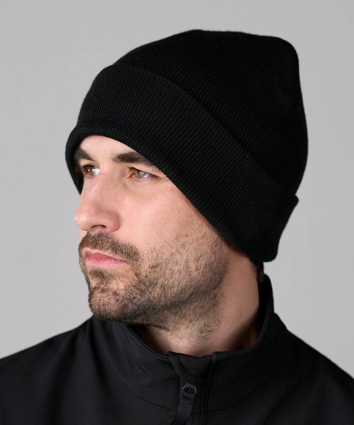 Pro cuffed beanie - White