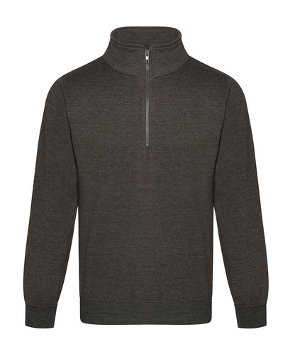 Pro ¼-neck zip sweatshirt - Charcoal