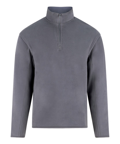 Pro 1/4-zip microfleece - Solid Grey