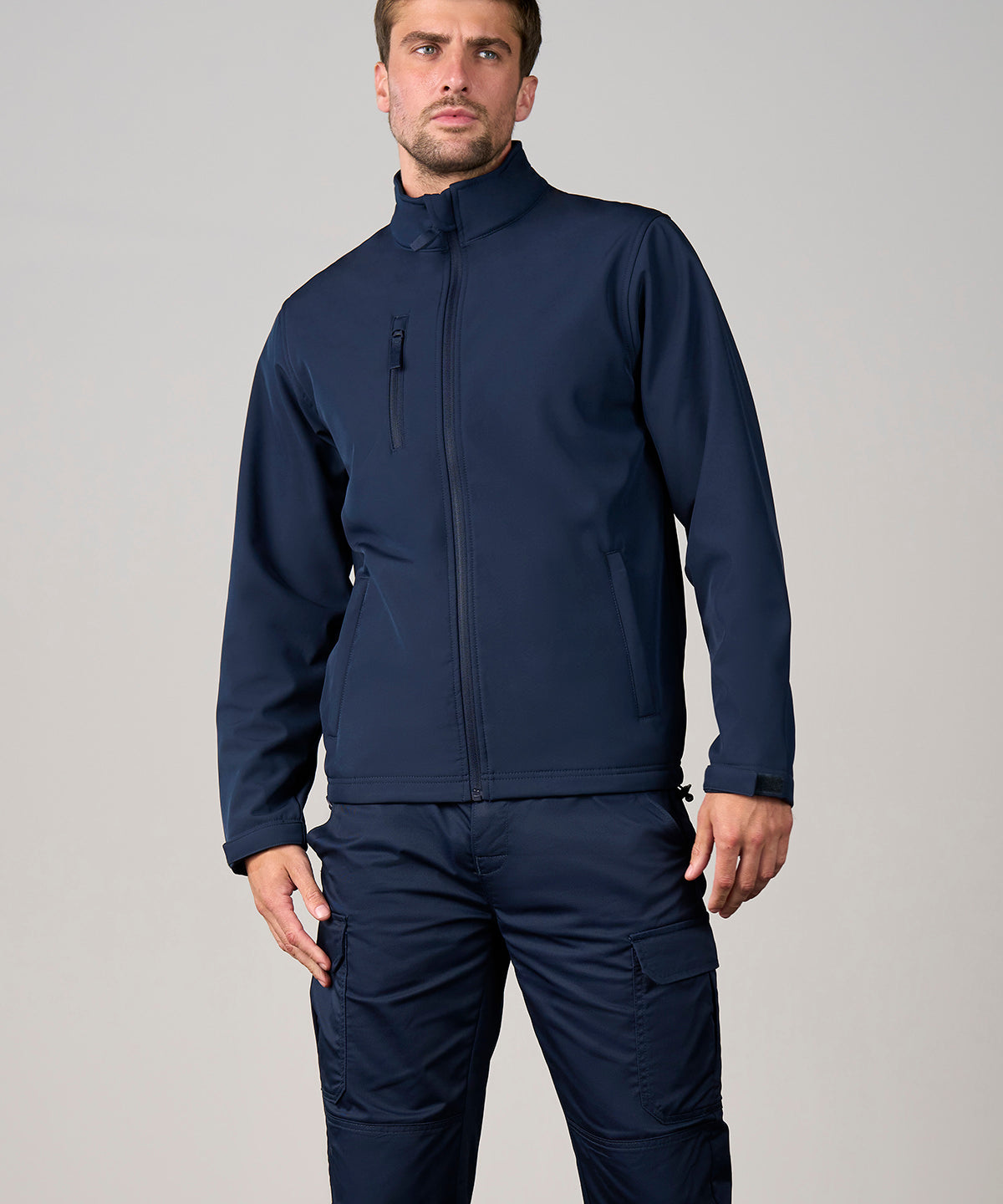 Pro three-layer softshell jacket - Navy