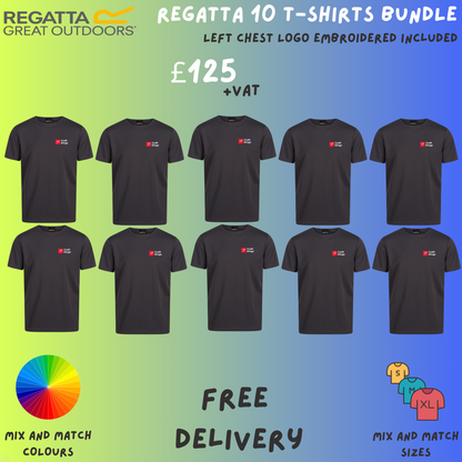 Regatta 10 T-shirts Bundle