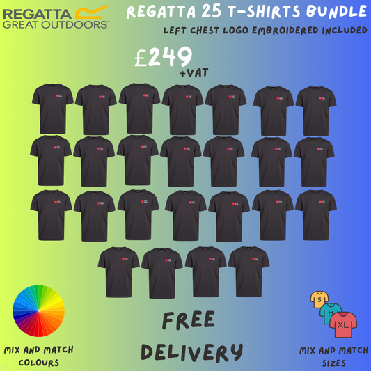 Regatta 25 T-shirts Bundle