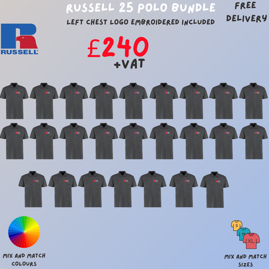 Russell 25 Polo Bundle