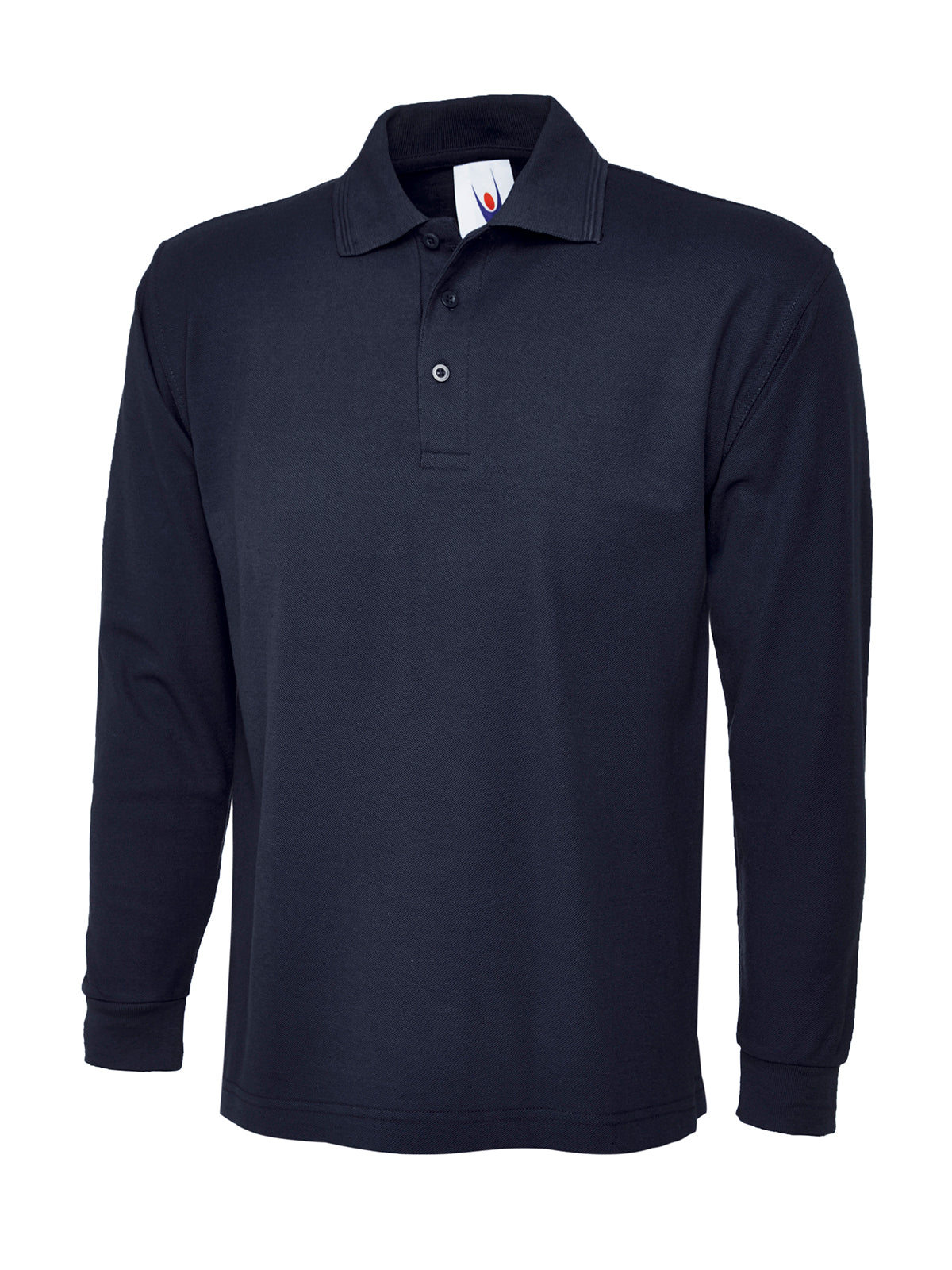 Longsleeve Poloshirt - Navy