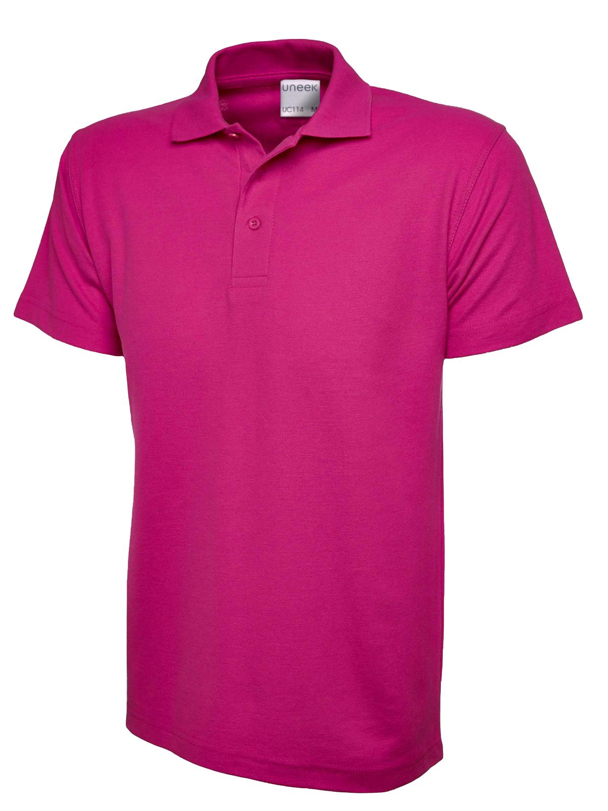 Men's Ultra Cotton Poloshirt - Hot Pink