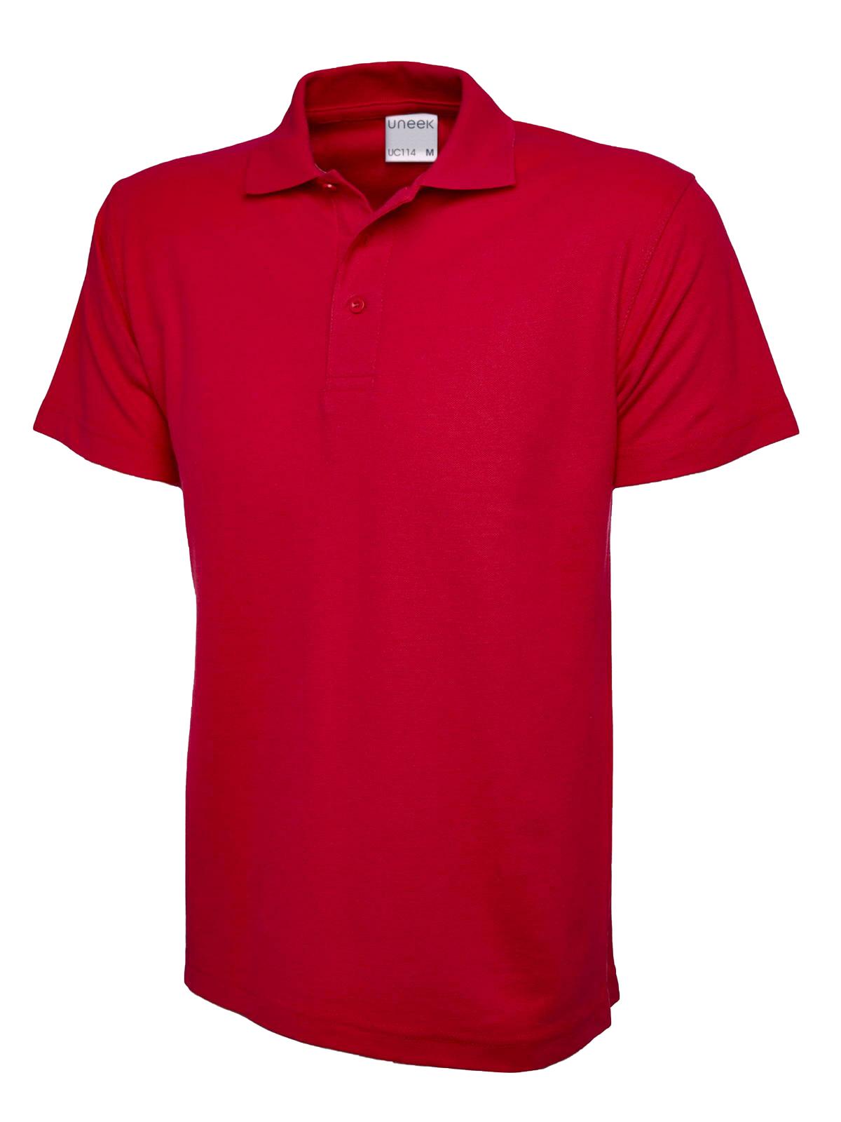 Men's Ultra Cotton Poloshirt - Red