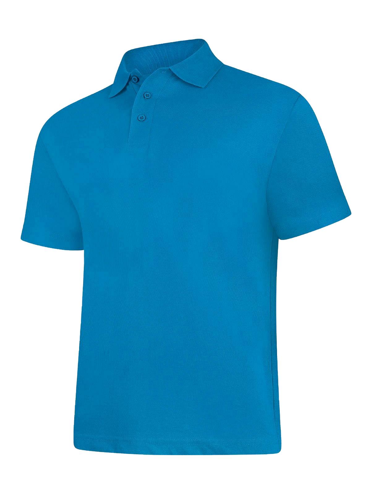 Ladies Ultra Cotton Poloshirt - Sapphire