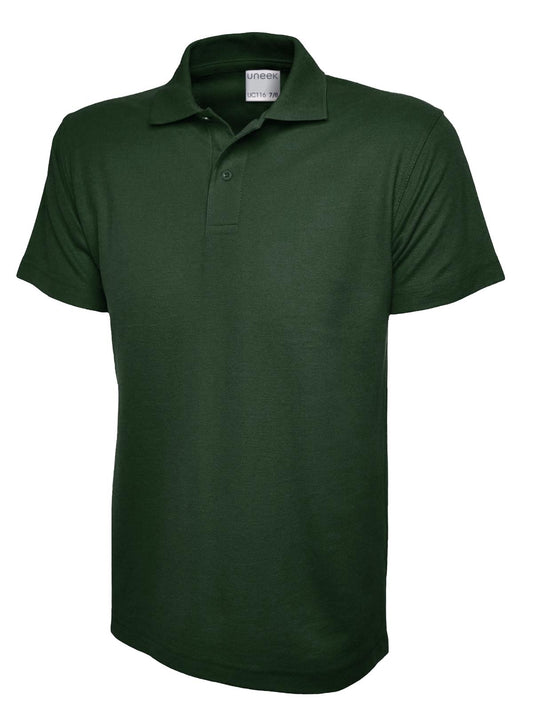 Children's Ultra Cotton Poloshirt - Bottle Green