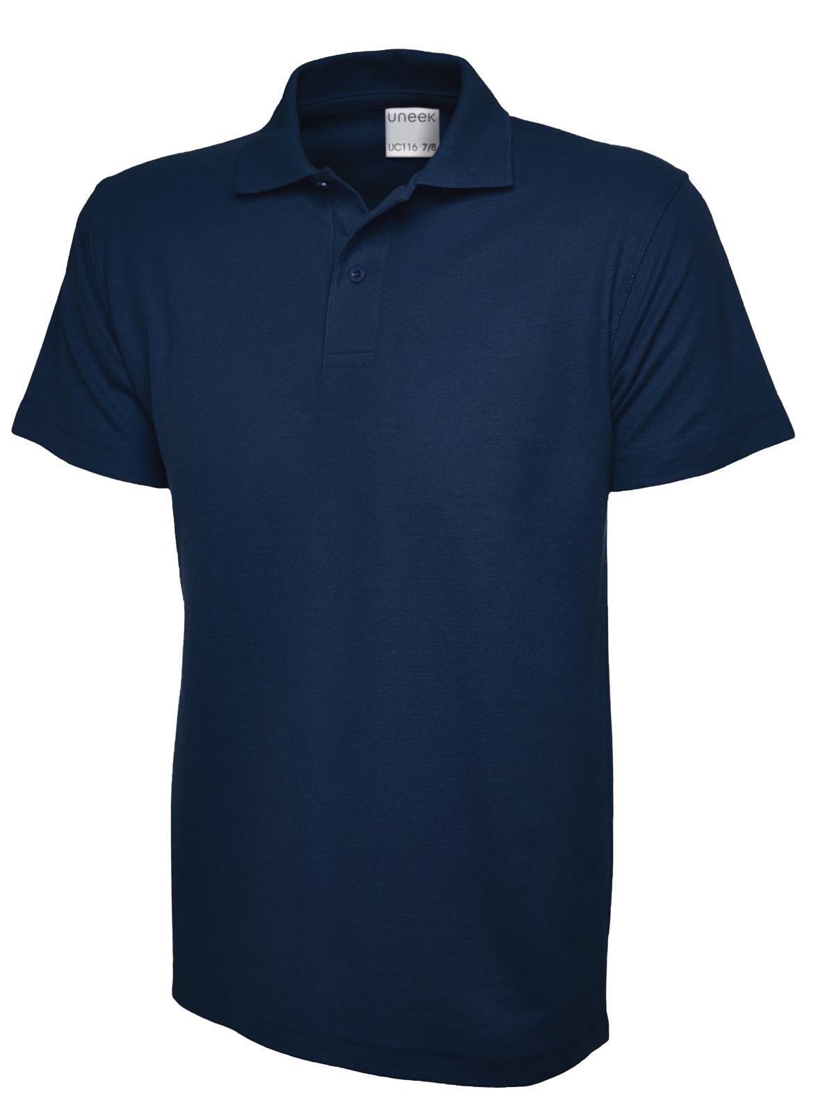 Children's Ultra Cotton Poloshirt - French Navy
