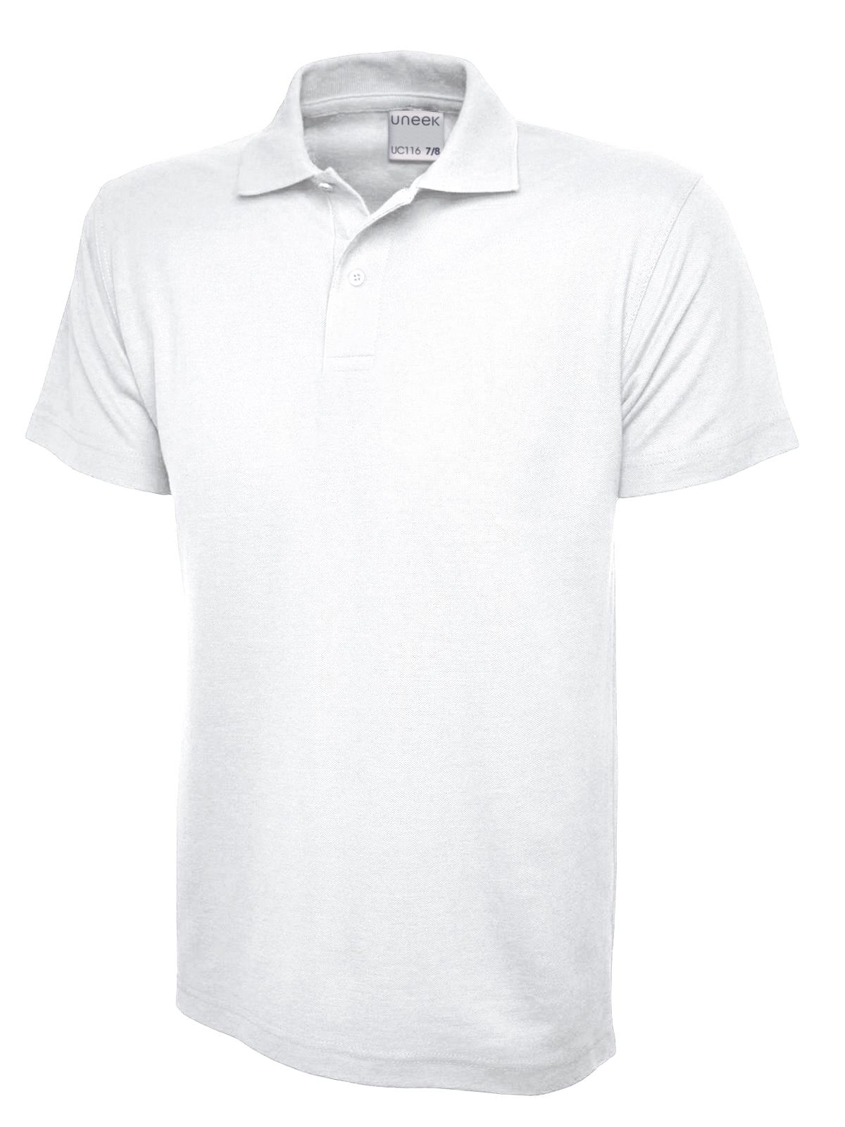 Children's Ultra Cotton Poloshirt - White