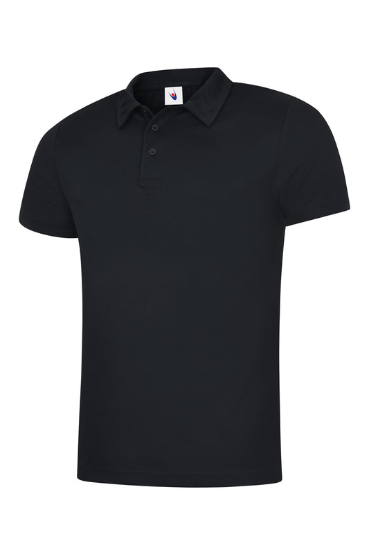 Mens Ultra Cool Poloshirt - Black