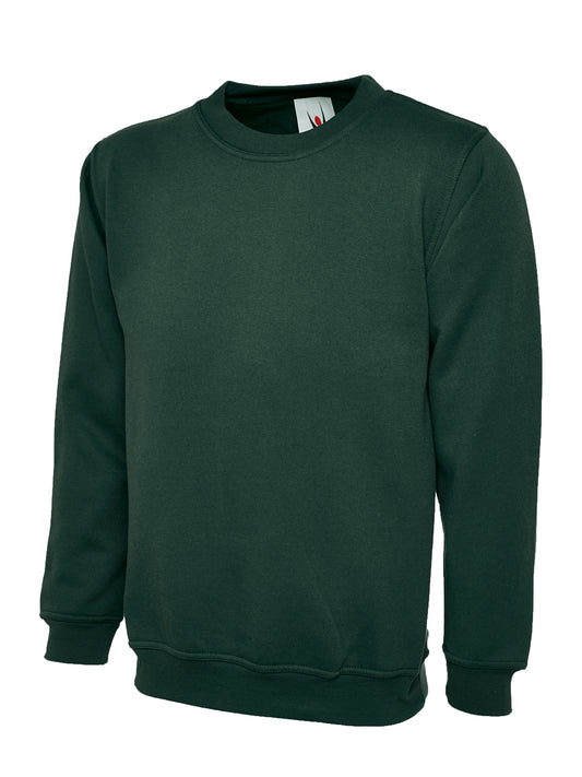 Childrens Sweatshirt - Bottle Green