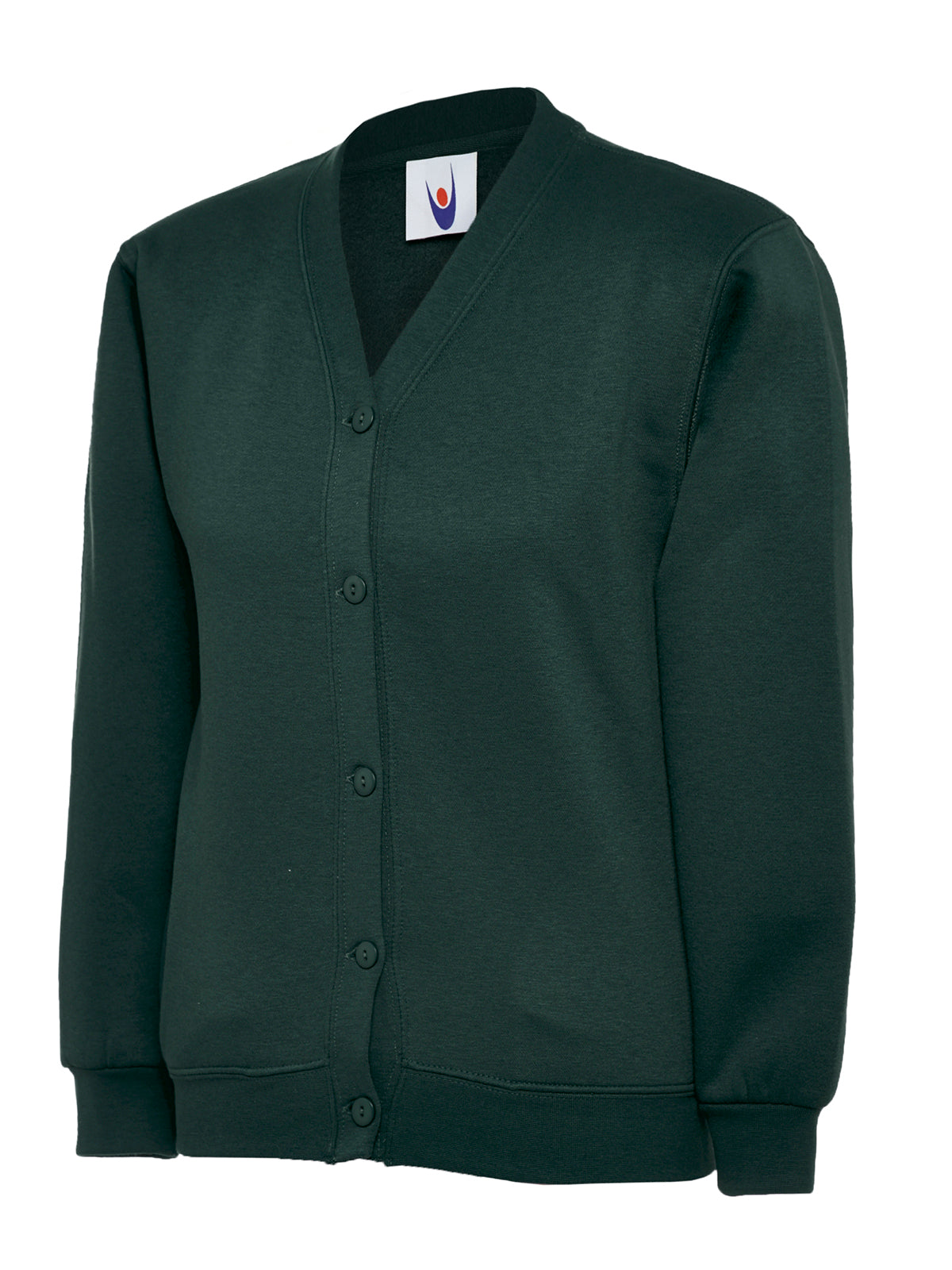 Childrens Cardigan - Bottle Green