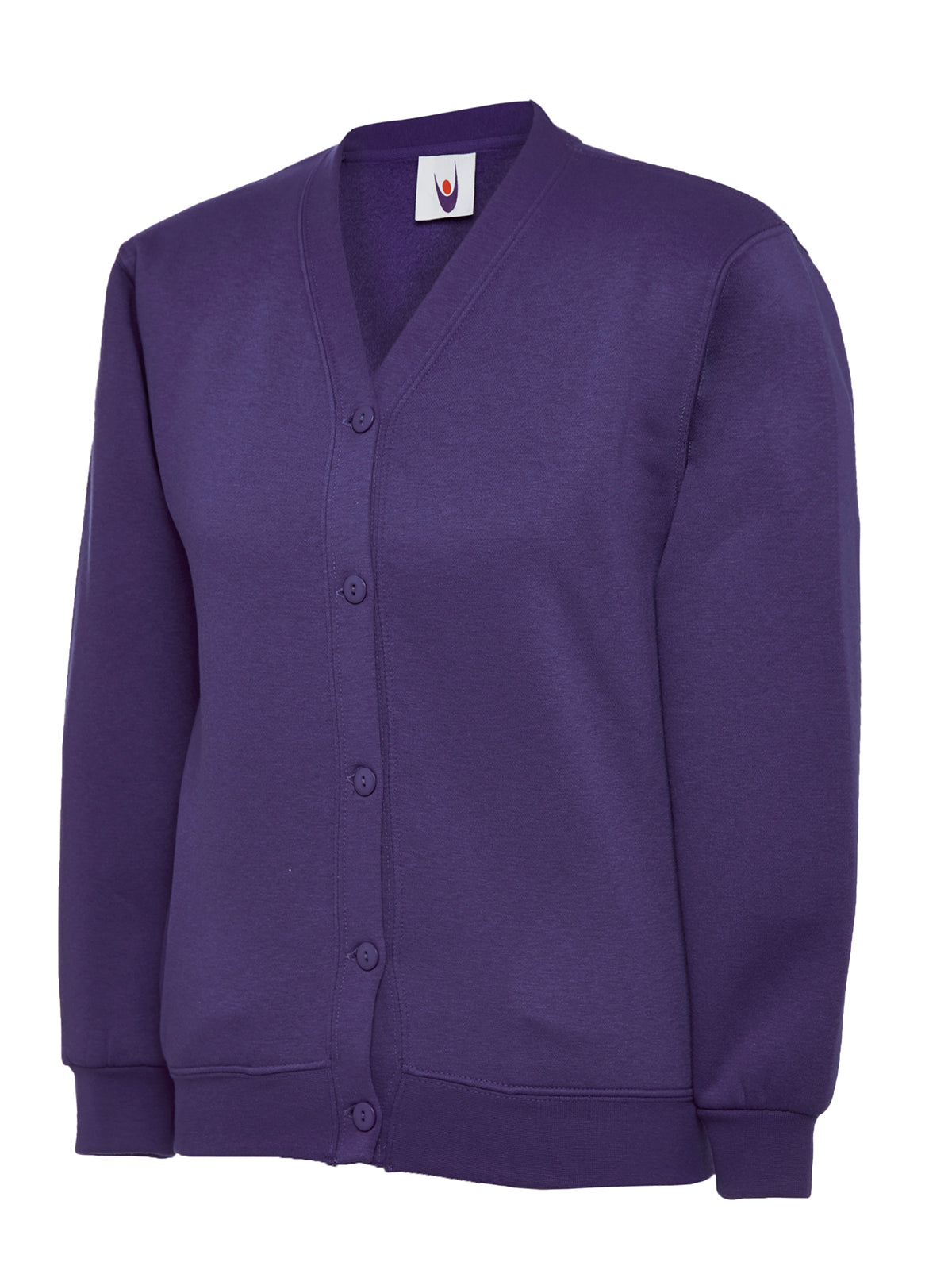 Childrens Cardigan - Purple