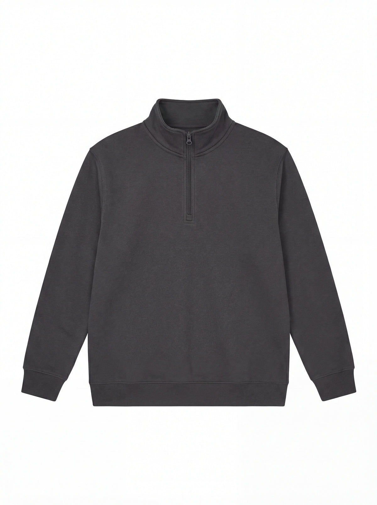 Quarter Zip Sweatshirt - Charcoal