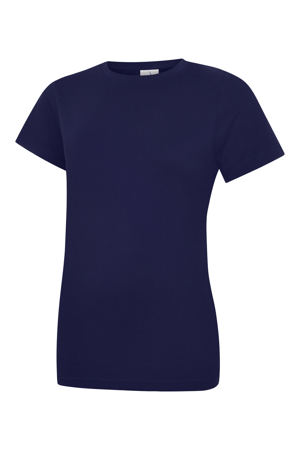 Ladies Classic Crew Neck T-Shirt - Navy